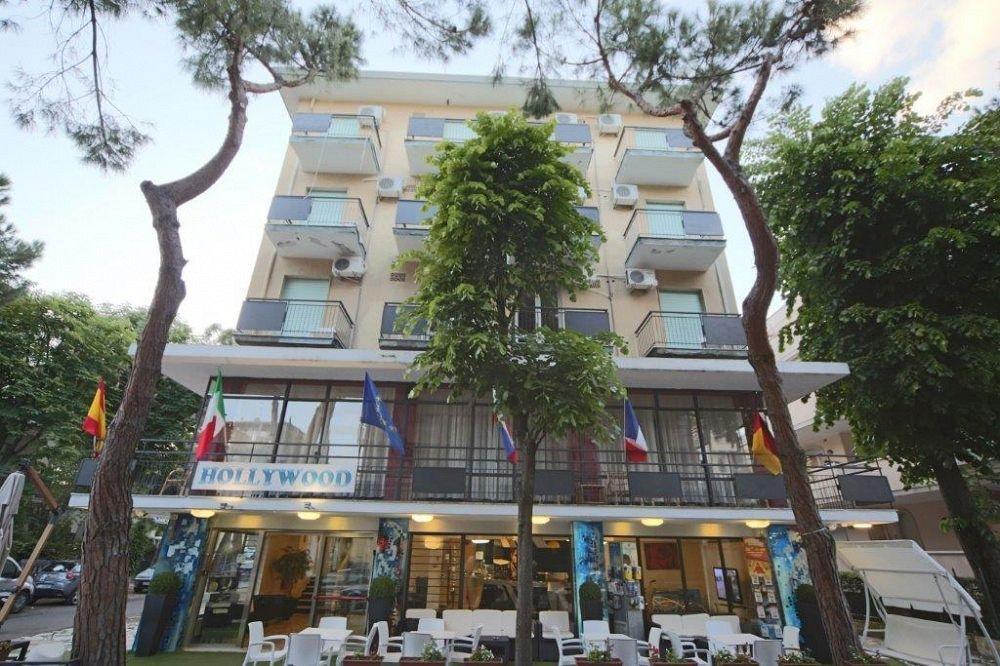 Hotel Hollywood Riccione Exterior foto